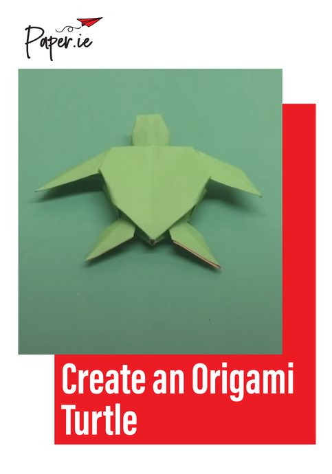 Origami - How to Make a Paper Turtle