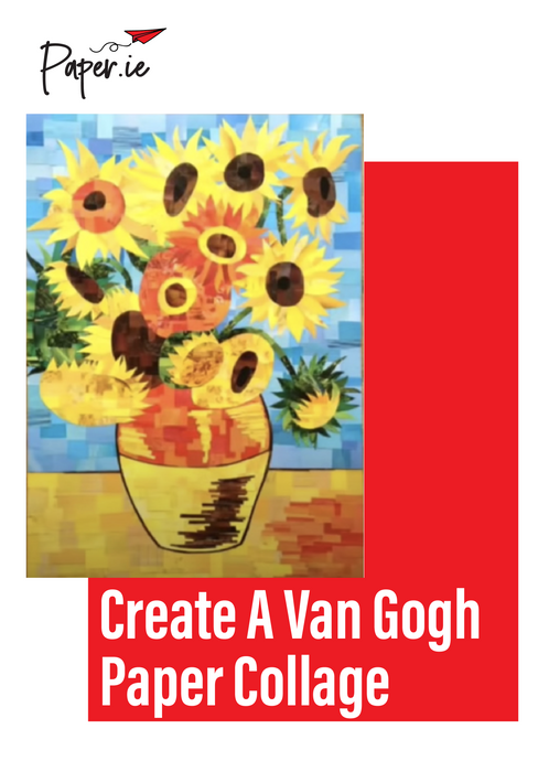 Create your own Vincent Van Gogh paper collage