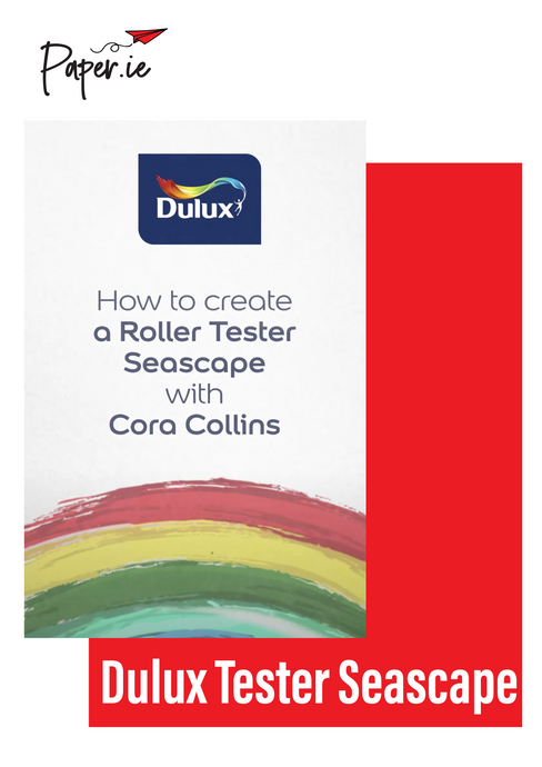 How to Paint a Calming Sea Scape Using Dulux Roller Testers