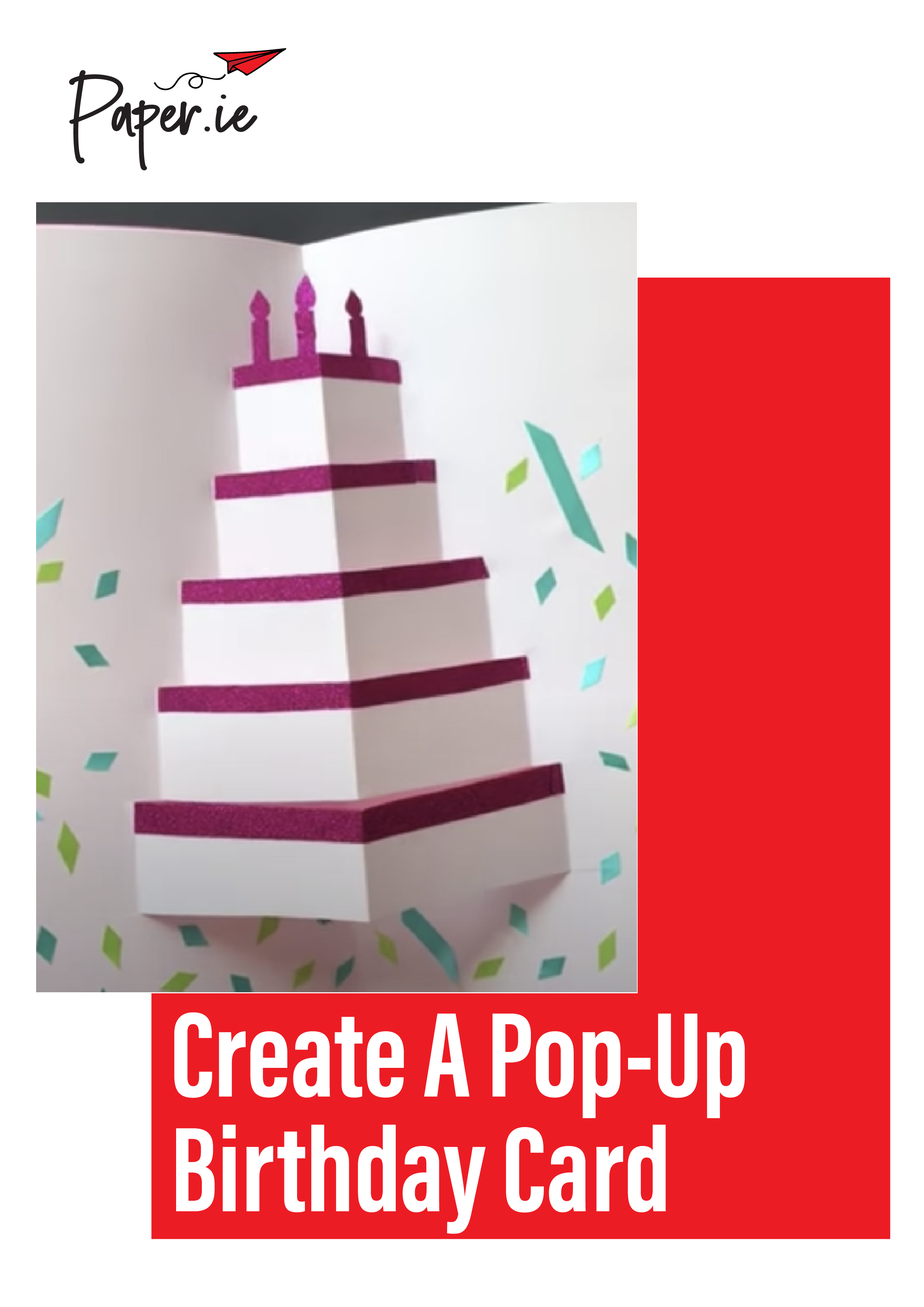 how to make pop up birthday cards