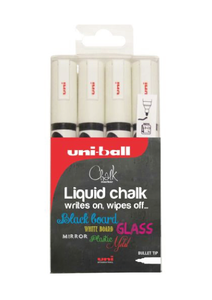 Uni-Ball UniChalk Chalk Marker Medium White