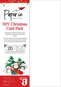DIY Christmas Card Pack - Prisma Textured Paper