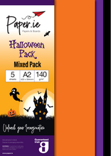 Load image into Gallery viewer, Halloween A2 Paper Packs